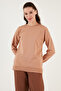 Cotton Regular Fit Crew Neck Basic Sweat SWEAT 5863569 - 3
