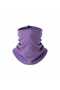 Women's Fleece Neck Collar Beanie Lilac - 3