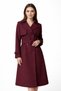 Timeless Elegance Black Belted Coat - 3