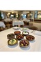 6 Pieces of Wood-Look Plastic Appetizer Bowl 10 X 3 cm Plastic Hotel Restaurant Diner Cafe Bar Bowl - 3
