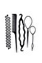 Hair Bun Making and Hair Braiding Apparatus Set