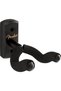 0991804010 Essentials Wall Guitar Hanger (Black) |   Minimalist and S with a Black Wooden Base