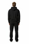 Men's Black Baggy Fit Tracksuit Set - 3 Thread Ş Fleece-Lined Cotton Combed, Wide Leg K Hooded Set - 3
