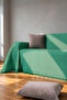 Cotton Textured Sofa Shawl 170X300 cm Battal Size – Fringed Tv Blanket & Decorative Sofa Cover - 2