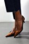 Caramel Patent Leather Classic Stiletto 25445 - 3