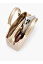 Logo Embossed Crossbody Bag with Chain Strap - H 14 x W 20.5 cms - 7