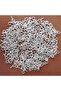 100pcs Mini Screw Eye Pin Pegs 8 X 4mm Hooks Self-Tapping Screws for Arts & Crafts Cork Top Bottl... - 3