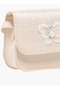 Butterfly Applique Crossbody Bag with Chain Strap - H 9 x W 12 cms - 5