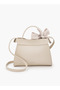 Scarf Accent Tote Bag with Detachable Shoulder Strap - H 19 x W 25.5 cms - 5