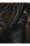 Women's Zipper Detailed Leather Trousers - 4