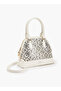 Cutout Detail Crossbody Bag with Detachable Shoulder Strap - H 24 x W 19 cms - 3