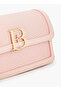 Textured Crossbody Bag with Adjustable Shoulder Strap - H 12 x W 22 cms - 4