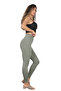 Ultra Thermalhigh Waist Interlock Fleece-Lined Micro Fabric Inside. Thick Warm Leggings Model for Cold Weather. - 3