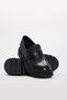 Black Inside and Outside Genuine Leather Light Sole Women's Casual Shoes Tg0921726161444 - 2