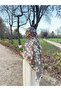 Royal Bambi Gazelle Patterned Cotton Soft Shawl Ps212 - 5