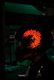 Tribal Gothic Reflector Red Sticker Decal for Motorcycle Helmet - 4