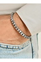 Silver Steel Men's Bracelet Frj10133A-A 2 Year Warranty with Gift Package