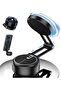 Vacuum Double-Sided Magnetic Car Phone Holder | Foldable Car Mount | 360° Rotating Suction Mob - 7