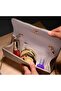 Vip Stylish Gold Glitter with Magnetic Closure - 5