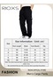 Men's Cargo Pants, Loose Fit Drawstring Elastic Waist Joggers with Multi Pockets, Comfy Breathable S - 7