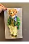 Iron-On Green Jacketed Bear Transfer Print Arma 25X11 cm - 2