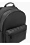 Solid Backpack with Adjustable Shoulder Straps - 5