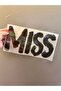 Iron-On Miss Text Transfer Printing Arma 29X15 cm