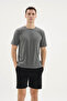 100% Cotton New Season Summer Men's Crew Neck Pajama Set - 3
