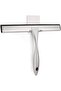All-Purpose Shower Squeegee with A Sticky Hook, Stainless Steel, 12 Inches