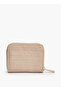 Textured Zip-Around Wallet - H 9 x W 11 cms - 3