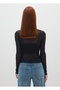Black Regular Fit Jumper With Long Sleeves - 4