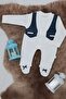 Cotton Baby Rompers 3-6 Months - Tuxedo