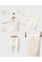 Baby Boy 7 Piece Premium Quality Newborn Hospital Discharge Set with 100% Cotton Blanket - 6
