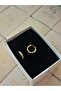 Water Green Ring Gold Earring - 6