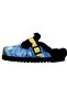 Women's Vegan Leather Blue Plush Slippers - Vincent Van Gogh the Starry Night Design - 3