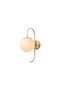 Shiny Gold Metal Sconce Wall Lamp E14 15X27X36 cm Bedroom and Living Room Lighting - 5
