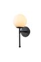 Black Sconce Wall Lamp with Tufts E27 Compatible 15X20X35 cm Living Room Lighting - 6