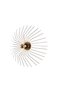 Antique Metal Sconce Wall Lamp E27 Compatible 60X16X60 cm Bedroom and Living Room