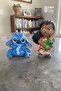 Lilo & Stitch Themed Plaster Painting Set – 2 Figures, Paints and Brushes Included |   DIY Do-It-Yourself Set - 2