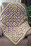 Mini Boxes - Hand Knitted Sofa Throw & Tv Blanket & Knee Blanket