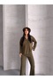 Polo Yaka Corded Fabric Bottom-Top Knitwear Set - 3