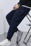Men's Fleece-Lined Jogger Sports Sweatpants with Drawstring Waist SPOR-ESF001 - 2