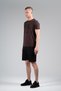 Regular Men's Crew Neck Dark Brown T-Shirt - 6