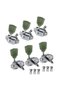 FLEOR 6pcs Deluxe Vintage Electric Guitar Machine Heads Tuners 3L3R Guitar Tuning Pegs - 6