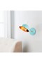 Shiny Turquoise Metal Sconce E14 Wall Lamp 15X23X20 cm Bedroom and Living Room Lighting - 2