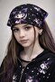 Purple Children's Satin Bandana Scarf - 2