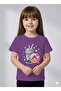 Children's Donut Printed Crew Neck Cotton Tshirt