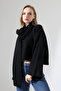 Women's Scarf V-Neck Soft Spanish Sleeve Knitwear Sweater - 2