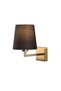 Antique Metal Sconce Wall Lamp E27 Compatible 18X24X30 cm Bedroom and Living Room Lighting - 4
