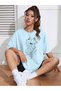 Eyaxd Women's Flower Printed O Oversized T-Shirt Eyaxd Sportwear Company